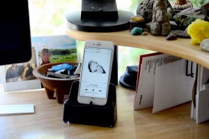 Acoustically Amplifying Mobile Phone Dock  - The World's First 